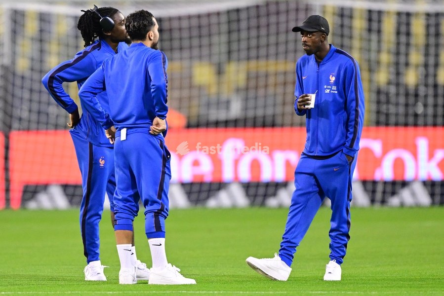 France's Ousmane Dembele pictured ahead of a soccer game between Belgian national team Red Devils and France, on Monday 28 September 2026 in Brussels, the second game of the UEFA Nations League group stage