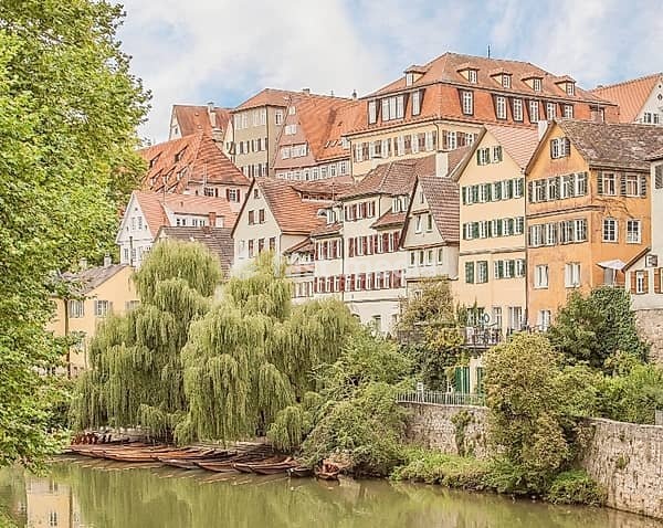 At the Neckar in Tübingen