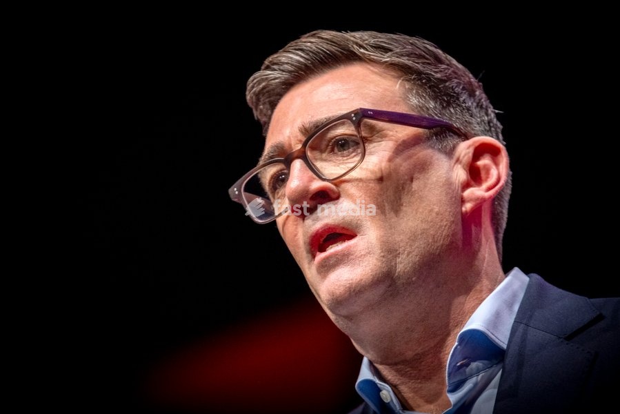Prime Minister and Labour Party Leader Andy Burnham delivers his first leader’s speech at the Labour Party Conference at the ACC Liverpool, Liverpool, UK, on 29 September 2026. Burnham set out his government’s plans on social care, pensions, public ownership of utilities, electoral reform and the…