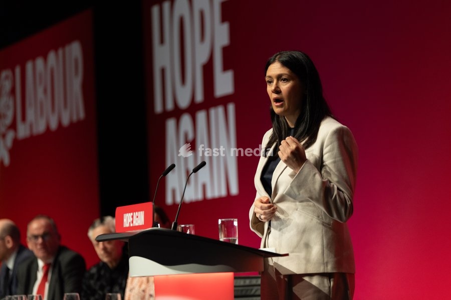 Lisa Nandy, UK culture secretary, on the closing day of the Labour Party annual conference in Liverpool, UK, on 30 September 2026