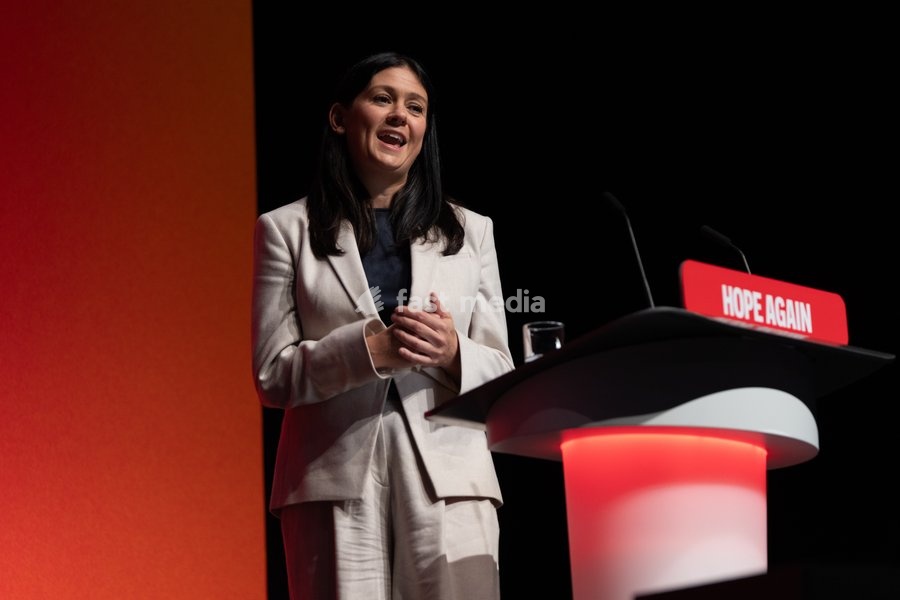 Lisa Nandy, UK culture secretary, on the closing day of the Labour Party annual conference in Liverpool, UK, on 30 September 2026