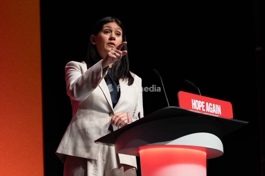 Lisa Nandy, UK culture secretary, on the closing day of the Labour Party annual conference in Liverpool, UK, on 30 September 2026