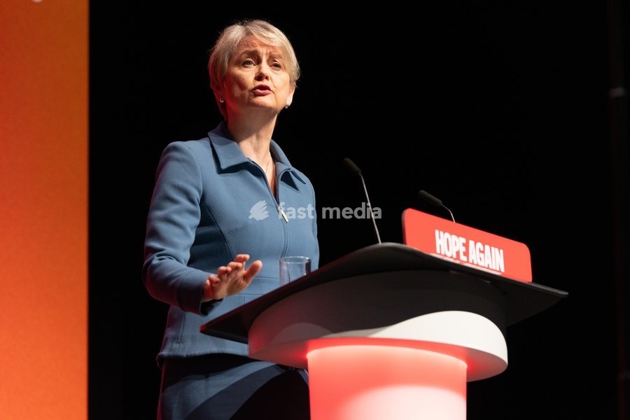 Yvette Cooper, UK health secretary, speaks at the UK Labour Party annual conference in Liverpool, UK, on 30 September 2026