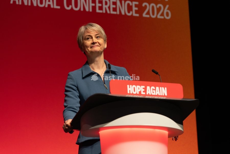 Yvette Cooper, UK health secretary, speaks at the UK Labour Party annual conference in Liverpool, UK, on 30 September 2026