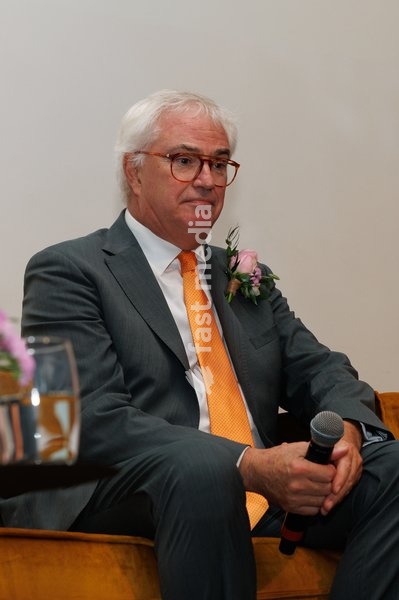 Former West-Flanders province governor Carl Decaluwe pictured during the oath taking ceremony as acting governor of West Flanders, on Wednesday 30 September 2026, in Brugge