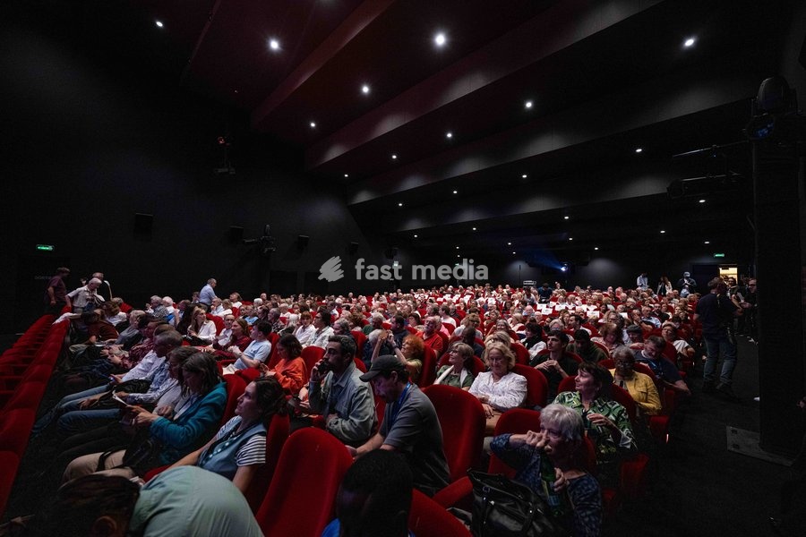 Visitors pictured during the opening night of the 41st edition of FIFF Festival International du Film Francophone de Namur (Namur International French-speaking Film Festival) (30/09-04/10), Wednesday 30 September 2026 in Namur