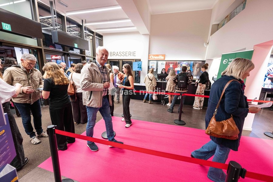 Visitors arrives for the opening night of the 41st edition of FIFF Festival International du Film Francophone de Namur (Namur International French-speaking Film Festival) (30/09-04/10), Wednesday 30 September 2026 in Namur