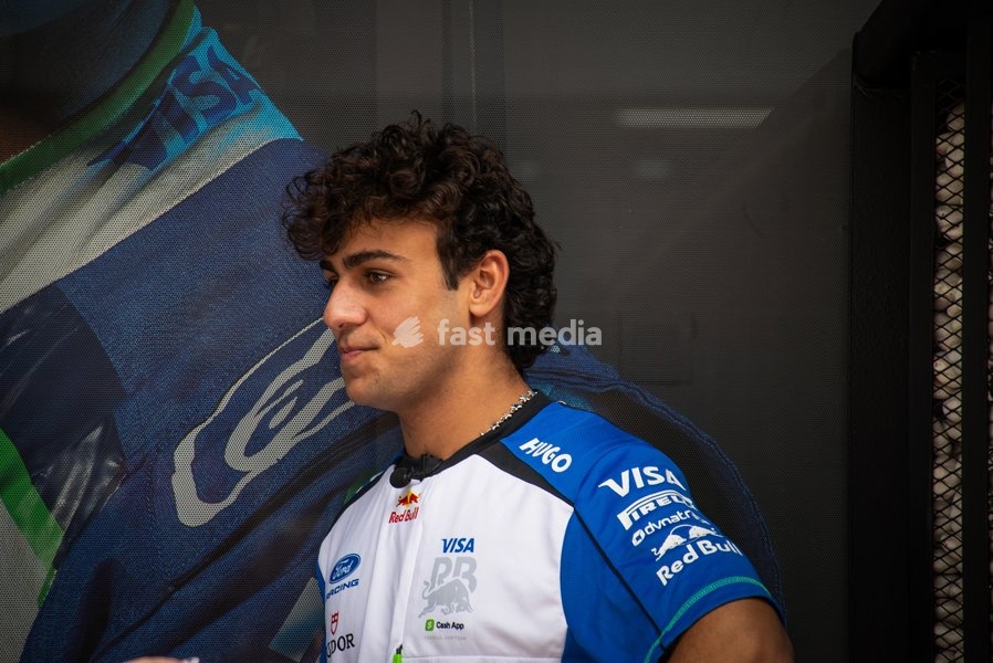 Arvid Lindblad (GBR) - Visa Cash App Racing Bulls F1 Team during the Formula 1 Gulf Air Bahrain Grand Prix in Malaysia 2026 at Sepang International Circuit in Sepang, Malaysia. Round 16 of 23 of the 2026 FIA Formula One World Championship, held October 2-4, 2026. The race was relocated from Bahrain…