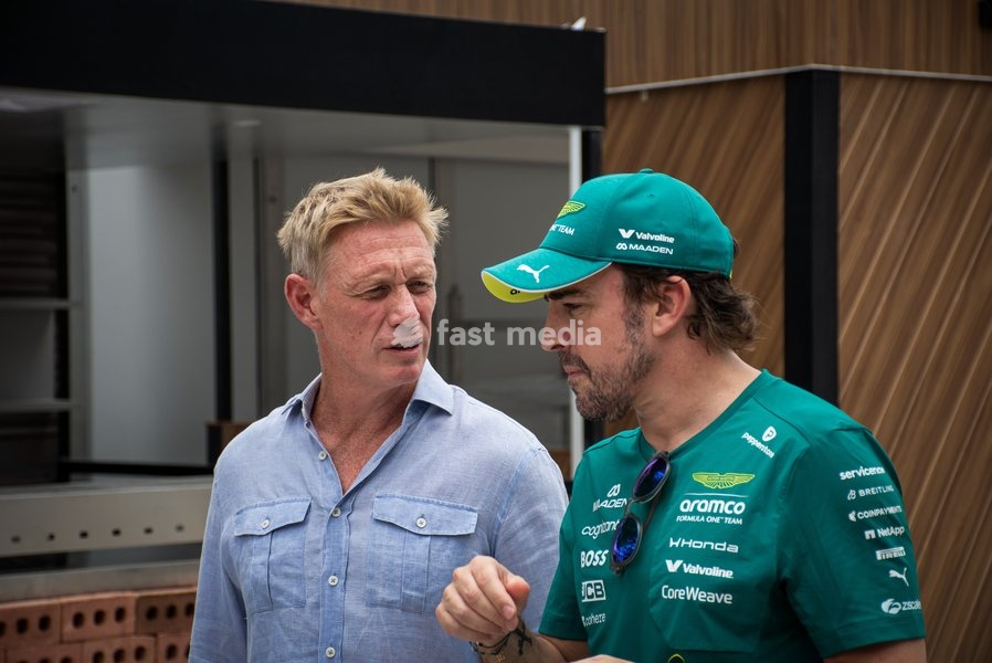 Fernando Alonso (ESP) - Aston Martin Aramco F1 Team during the Formula 1 Gulf Air Bahrain Grand Prix in Malaysia 2026 at Sepang International Circuit in Sepang, Malaysia. Round 16 of 23 of the 2026 FIA Formula One World Championship, held October 2-4, 2026. The race was relocated from Bahrain to…