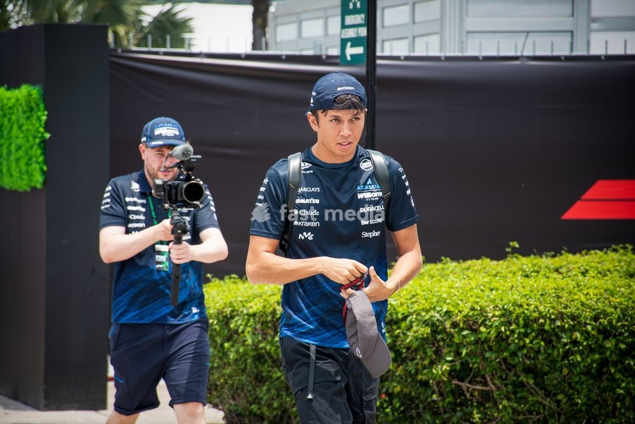 Alexander Albon (THA) - Atlassian Williams F1 Team during the Formula 1 Gulf Air Bahrain Grand Prix in Malaysia 2026 at Sepang International Circuit in Sepang, Malaysia. Round 16 of 23 of the 2026 FIA Formula One World Championship, held October 2-4, 2026. The race was relocated from Bahrain to…