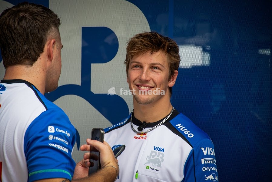 Liam Lawson (NZL) - Visa Cash App Racing Bulls during the Formula 1 Gulf Air Bahrain Grand Prix in Malaysia 2026 at Sepang International Circuit in Sepang, Malaysia. Round 16 of 23 of the 2026 FIA Formula One World Championship, held October 2-4, 2026. The race was relocated from Bahrain to…