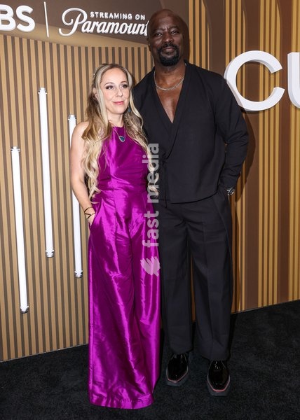 MANHATTAN, NEW YORK CITY, NEW YORK, USA - SEPTEMBER 30: Iva Colter and Mike Colter arrive at the New York Special Series Premiere Screening of CBS' 'Cupertino' Season 1 in partnership with Tribeca held at The Paley Center for Media on September 30, 2026 in Manhattan, New York City, New York, United…