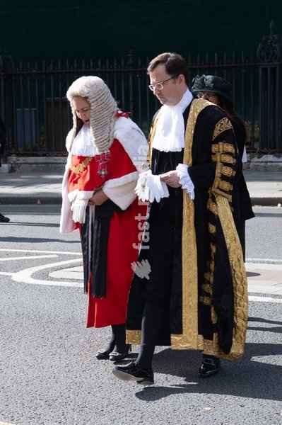 Alex Norris - Lord Chancellor and Secretary of State for Justice is seen walking to Parliament after attending The Judges Service To Mark the Start of The 2026 Legal Year - Whitehall, London, England, UK on Thursday 1 October, 2026