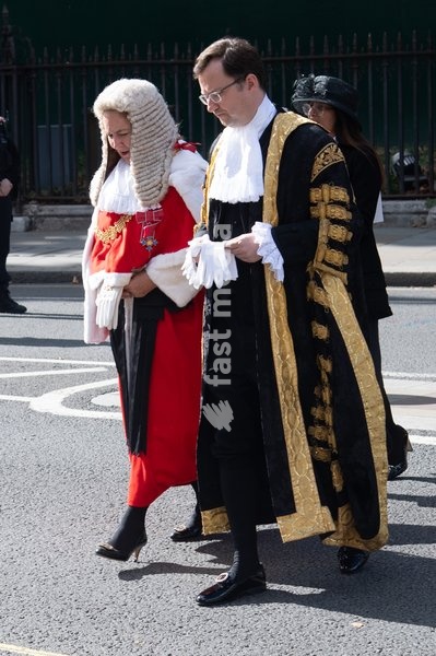 Alex Norris - Lord Chancellor and Secretary of State for Justice is seen walking to Parliament after attending The Judges Service To Mark the Start of The 2026 Legal Year - Whitehall, London, England, UK on Thursday 1 October, 2026