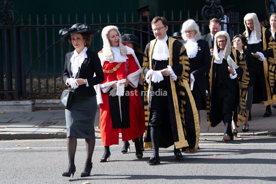 Alex Norris - Lord Chancellor and Secretary of State for Justice is seen walking to Parliament after attending The Judges Service To Mark the Start of The 2026 Legal Year - Whitehall, London, England, UK on Thursday 1 October, 2026