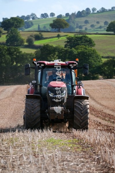 Britain's Prince William drives a farming vehicle with Harry Davies, the incoming tenant of the Duchy of Cornwall's first regenerative Farm Business Tenancy, during a visit to examine the role of regenerative farming in climate resilience in Hereford, Britain, October 1, 2026