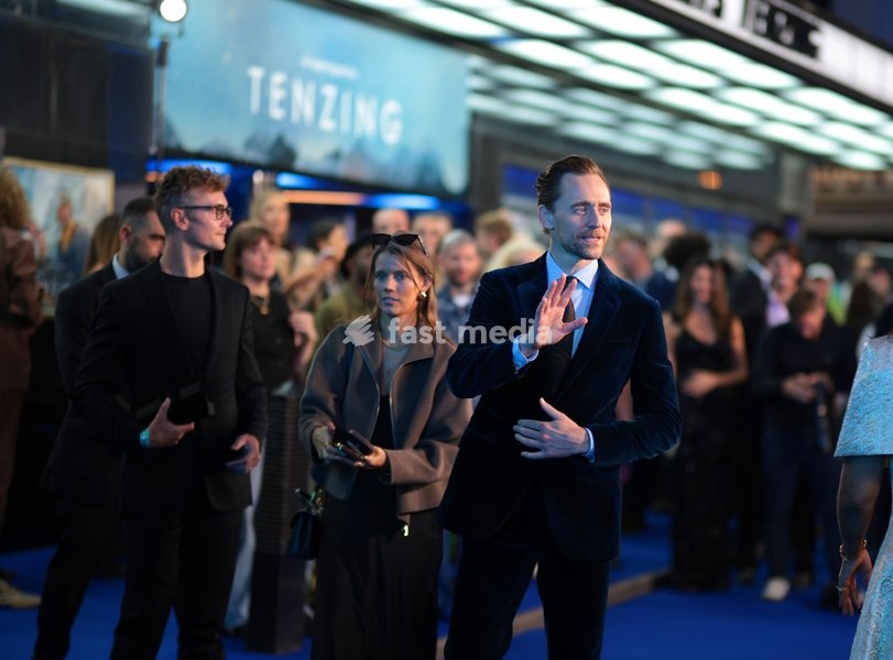 Tom Hiddleston at 'Tenzing' film premiere, London, UK, on 1st October 2026