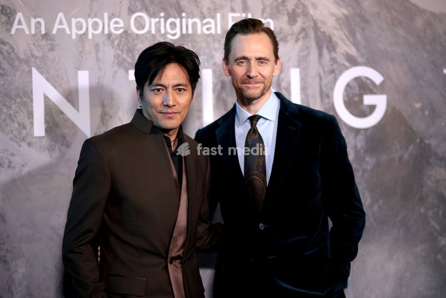 Tom Hiddleston and Genden Phuntsok at 'Tenzing' film premiere, London, UK, on 1st October 2026