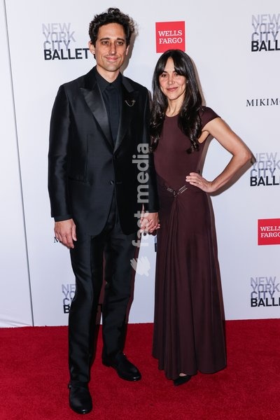 MANHATTAN, NEW YORK CITY, NEW YORK, USA - OCTOBER 01: Justin Peck and Patricia Delgado arrive at the New York City Ballet 2026 Fall Fashion Gala held at the David H. Koch Theater at the Lincoln Center for the Performing Arts on October 1, 2026 in Manhattan, New York City, New York, United States