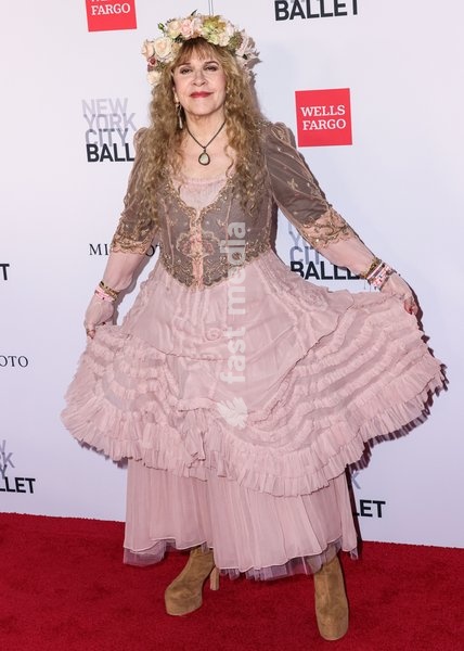 MANHATTAN, NEW YORK CITY, NEW YORK, USA - OCTOBER 01: Stevie Nicks arrives at the New York City Ballet 2026 Fall Fashion Gala held at the David H. Koch Theater at the Lincoln Center for the Performing Arts on October 1, 2026 in Manhattan, New York City, New York, United States