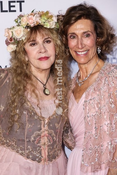 MANHATTAN, NEW YORK CITY, NEW YORK, USA - OCTOBER 01: Stevie Nicks and Emily Blavatnik arrive at the New York City Ballet 2026 Fall Fashion Gala held at the David H. Koch Theater at the Lincoln Center for the Performing Arts on October 1, 2026 in Manhattan, New York City, New York, United States