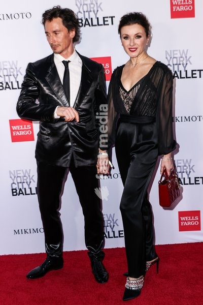 MANHATTAN, NEW YORK CITY, NEW YORK, USA - OCTOBER 01: Maxim Beloserkovsky and Irina Dvorovenko arrive at the New York City Ballet 2026 Fall Fashion Gala held at the David H. Koch Theater at the Lincoln Center for the Performing Arts on October 1, 2026 in Manhattan, New York City, New York, United…