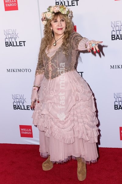 MANHATTAN, NEW YORK CITY, NEW YORK, USA - OCTOBER 01: Stevie Nicks arrives at the New York City Ballet 2026 Fall Fashion Gala held at the David H. Koch Theater at the Lincoln Center for the Performing Arts on October 1, 2026 in Manhattan, New York City, New York, United States