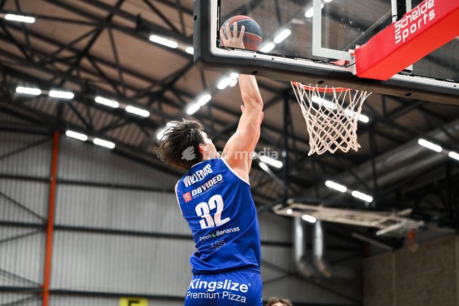 Mechelen's Seppe Willems pictured ahead of a basketball match between Limburg United and Kangoeroes Mechelen, Friday 2 October 2026, in Hasselt, on the first game in Belgium of the 'BNXT League' Belgian/ Dutch first division basket championship 2026-2027