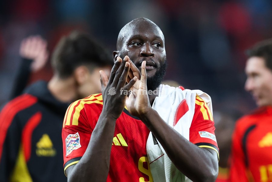 Belgium's Romelu Lukaku pictured during a soccer game between Belgian national team Red Devils and Turkey, on Friday 2 October 2026 in Liege, the third game of the UEFA Nations League group stage