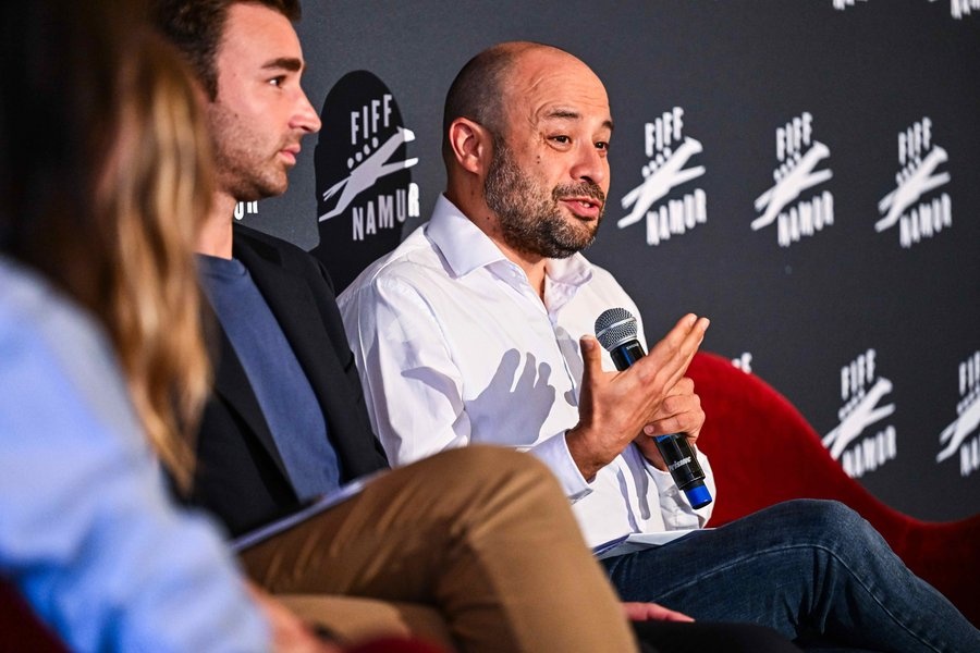 Director and President of the Jury César Diaz pictured during the closing night of the 41st edition of FIFF Festival International du Film Francophone de Namur (Namur International French-speaking Film Festival) (30/09-04/10), Saturday 3 October 2026 in Namur
