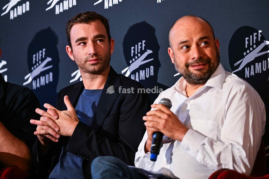 Director Arnaud Dufeys pictured during the closing night of the 41st edition of FIFF Festival International du Film Francophone de Namur (Namur International French-speaking Film Festival) (30/09-04/10), Saturday 3 October 2026 in Namur