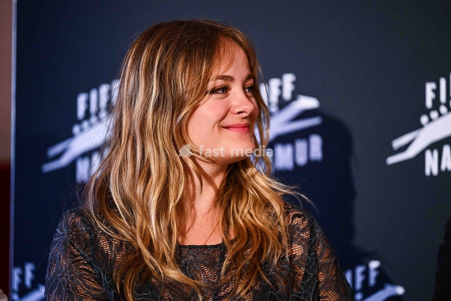 Actress Fantine Harduin pictured during the closing night of the 41st edition of FIFF Festival International du Film Francophone de Namur (Namur International French-speaking Film Festival) (30/09-04/10), Saturday 3 October 2026 in Namur