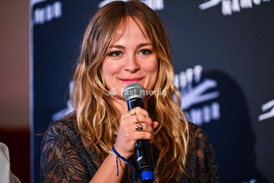 Actress Fantine Harduin pictured during the closing night of the 41st edition of FIFF Festival International du Film Francophone de Namur (Namur International French-speaking Film Festival) (30/09-04/10), Saturday 3 October 2026 in Namur