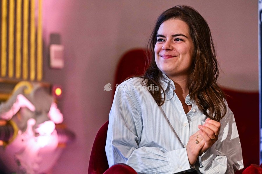 humourist Fanny Ruwet pictured during the closing night of the 41st edition of FIFF Festival International du Film Francophone de Namur (Namur International French-speaking Film Festival) (30/09-04/10), Saturday 3 October 2026 in Namur