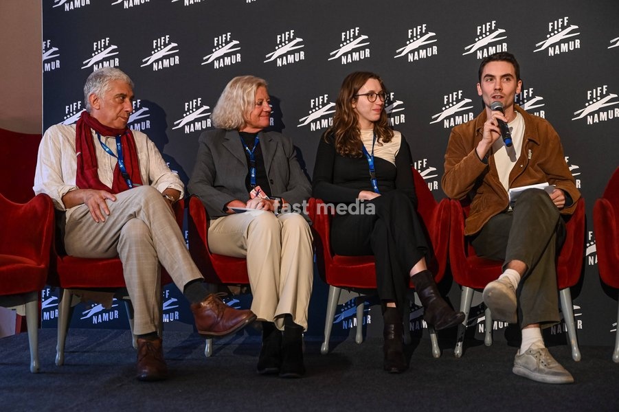 CRITICS’ JURY pictured during the closing night of the 41st edition of FIFF Festival International du Film Francophone de Namur (Namur International French-speaking Film Festival) (30/09-04/10), Saturday 3 October 2026 in Namur