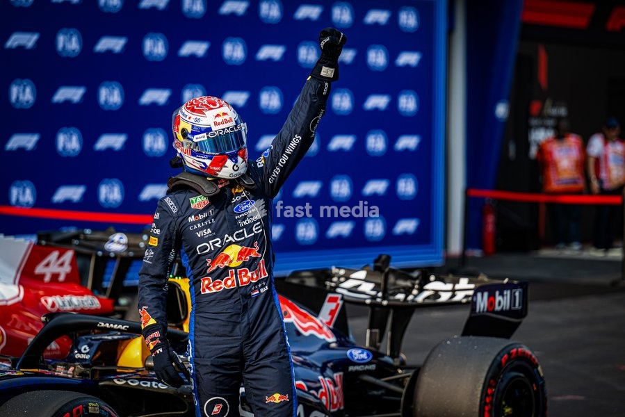 Max Verstappen (NED) - Oracle Red Bull Racing during Qualifying of Saturday of Formula 1 Gulf Air Bahrain Grand Prix in Malaysia 2026 at Sepang International Circuit in Sepang, Malaysia. Round 16 of 23 of the 2026 FIA Formula One World Championship, held October 2-4, 2026. The race was relocated…