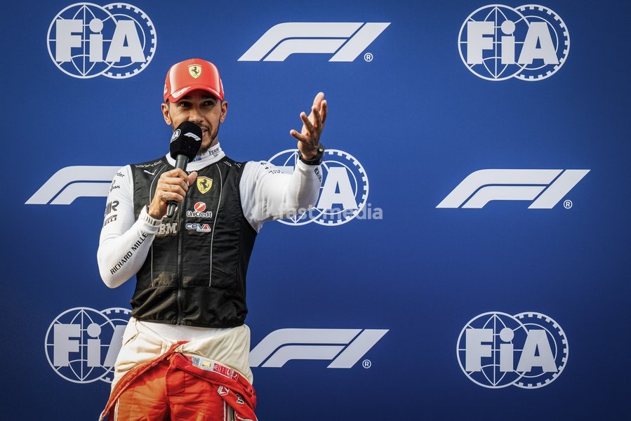 Lewis Hamilton (GBR) - Scuderia Ferrari HP during Qualifying of Saturday of Formula 1 Gulf Air Bahrain Grand Prix in Malaysia 2026 at Sepang International Circuit in Sepang, Malaysia. Round 16 of 23 of the 2026 FIA Formula One World Championship, held October 2-4, 2026. The race was relocated from…