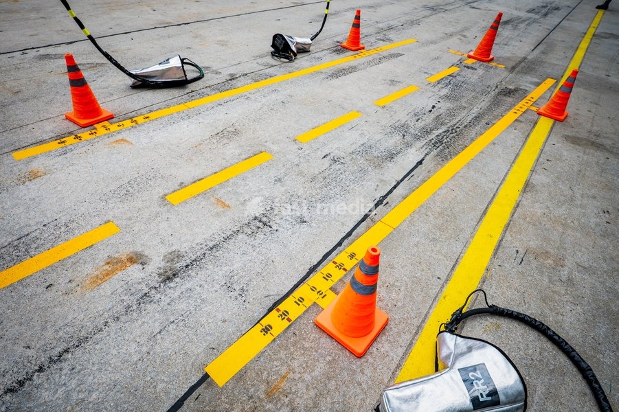 Pitlane Pit Stop Area during Practice sessions of Saturday of Formula 1 Gulf Air Bahrain Grand Prix in Malaysia 2026 at Sepang International Circuit in Sepang, Malaysia. Round 16 of 23 of the 2026 FIA Formula One World Championship, held October 2-4, 2026. The race was relocated from Bahrain to…