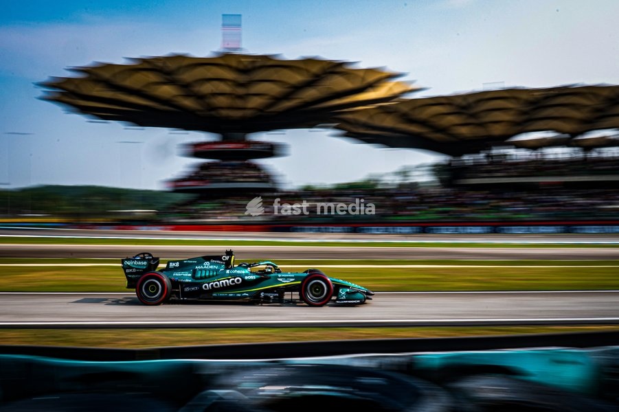 Lance Stroll (CAN) - Aston Martin Aramco F1 Team during Qualifying of Saturday of Formula 1 Gulf Air Bahrain Grand Prix in Malaysia 2026 at Sepang International Circuit in Sepang, Malaysia. Round 16 of 23 of the 2026 FIA Formula One World Championship, held October 2-4, 2026. The race was relocated…