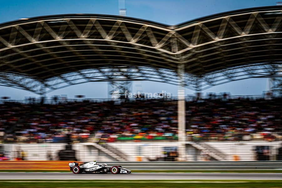 Valtteri Bottas (FIN) - Cadillac Formula 1 Team during Qualifying of Saturday of Formula 1 Gulf Air Bahrain Grand Prix in Malaysia 2026 at Sepang International Circuit in Sepang, Malaysia. Round 16 of 23 of the 2026 FIA Formula One World Championship, held October 2-4, 2026. The race was relocated…