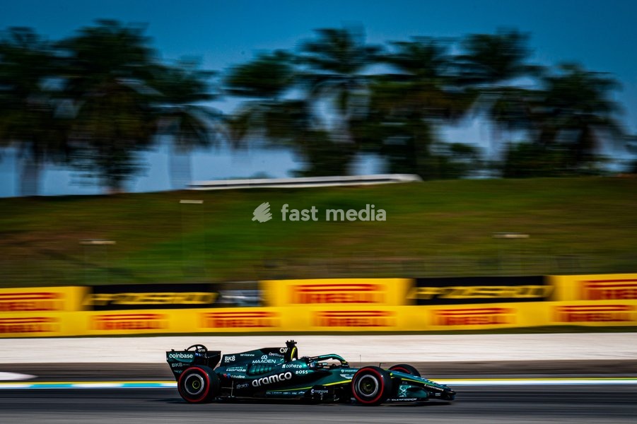 Lance Stroll (CAN) - Aston Martin Aramco F1 Team during Qualifying of Saturday of Formula 1 Gulf Air Bahrain Grand Prix in Malaysia 2026 at Sepang International Circuit in Sepang, Malaysia. Round 16 of 23 of the 2026 FIA Formula One World Championship, held October 2-4, 2026. The race was relocated…