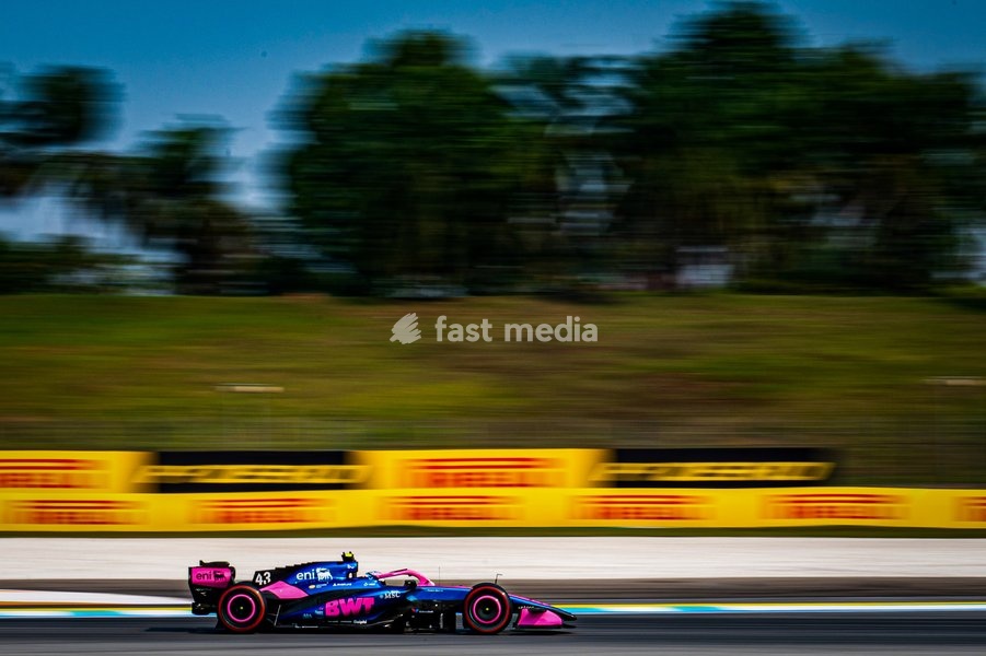 Franco Colapinto (ARG) - BWT Alpine F1 Team during Qualifying of Saturday of Formula 1 Gulf Air Bahrain Grand Prix in Malaysia 2026 at Sepang International Circuit in Sepang, Malaysia. Round 16 of 23 of the 2026 FIA Formula One World Championship, held October 2-4, 2026. The race was relocated from…