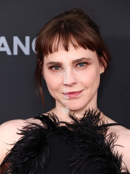 Fiona Dourif at The Barbara Berlanti 'Heroes Gala' Benefitting F Cancer held at The Barker Hangar on October 3, 2026 in Santa Monica, Los Angeles, California, United States