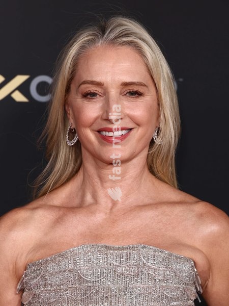 Katherine LaNasa at The Barbara Berlanti 'Heroes Gala' Benefitting F Cancer held at The Barker Hangar on October 3, 2026 in Santa Monica, Los Angeles, California, United States