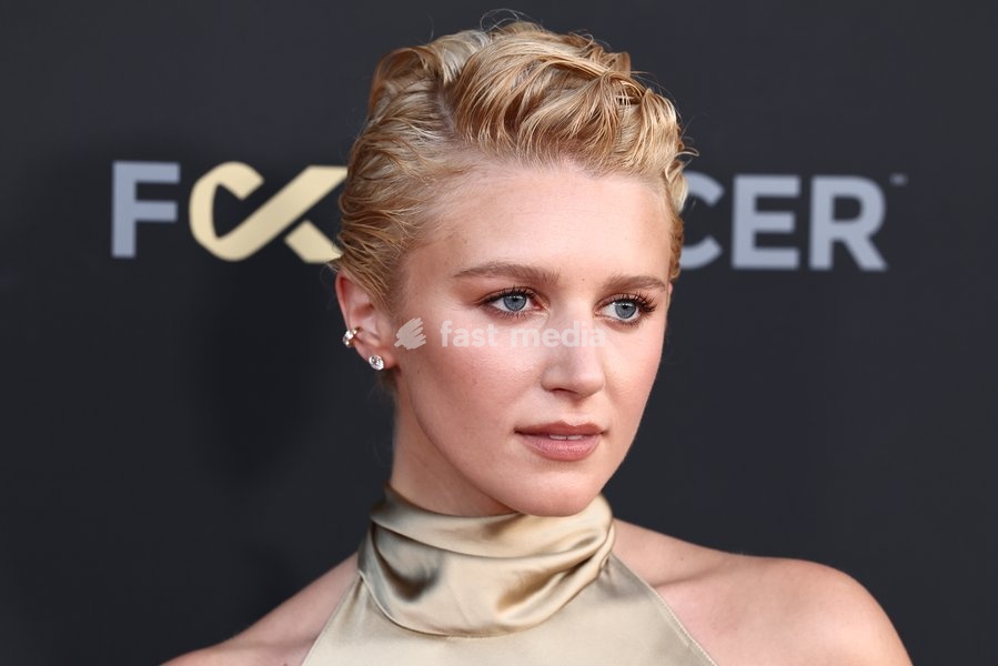 Julia Schlaepfer at The Barbara Berlanti 'Heroes Gala' Benefitting F Cancer held at The Barker Hangar on October 3, 2026 in Santa Monica, Los Angeles, California, United States