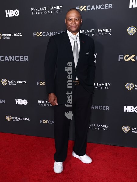 David Ramsey at The Barbara Berlanti 'Heroes Gala' Benefitting F Cancer held at The Barker Hangar on October 3, 2026 in Santa Monica, Los Angeles, California, United States
