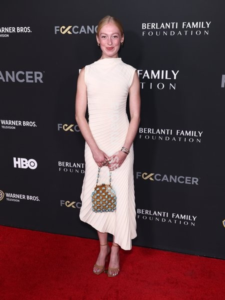 Elysia Roorbach at The Barbara Berlanti 'Heroes Gala' Benefitting F Cancer held at The Barker Hangar on October 3, 2026 in Santa Monica, Los Angeles, California, United States