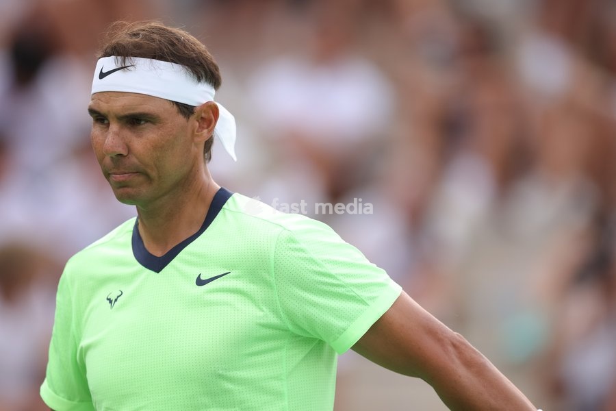 Rafael Nadal of Team Rafa in action during the Rafa Nadal Academy Slam at the Rafa Nadal Academy in Manacor, Mallorca, Spain on October 3, 2026