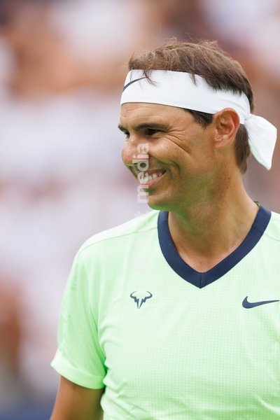 Rafael Nadal of Team Rafa in action during the Rafa Nadal Academy Slam at the Rafa Nadal Academy in Manacor, Mallorca, Spain on October 3, 2026