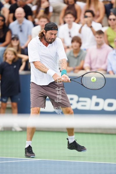 Marat Safin of Team Murray in action during the Rafa Nadal Academy Slam at the Rafa Nadal Academy in Manacor, Mallorca, Spain on October 3, 2026